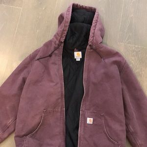 Women’s Carhartt Jacket Purple Size 8/10